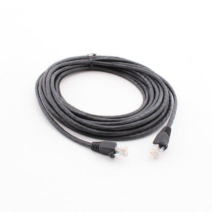 Hubbell PCX5EBK25 Cat5e Black 25ft Ethernet Patch Cord Cable Data Center Network