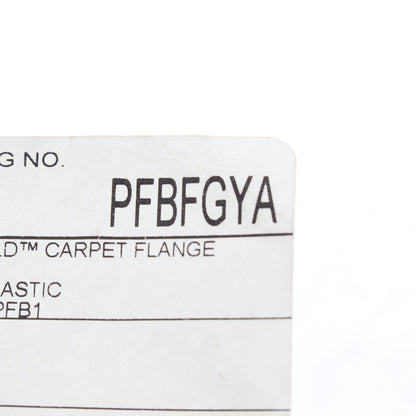 Hubbell Gray Scrubshield Carpet Flange for Floor Box 6-1/4" Dia PFBFGYA