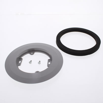 Hubbell Gray Scrubshield Carpet Flange for Floor Box 6-1/4" Dia PFBFGYA