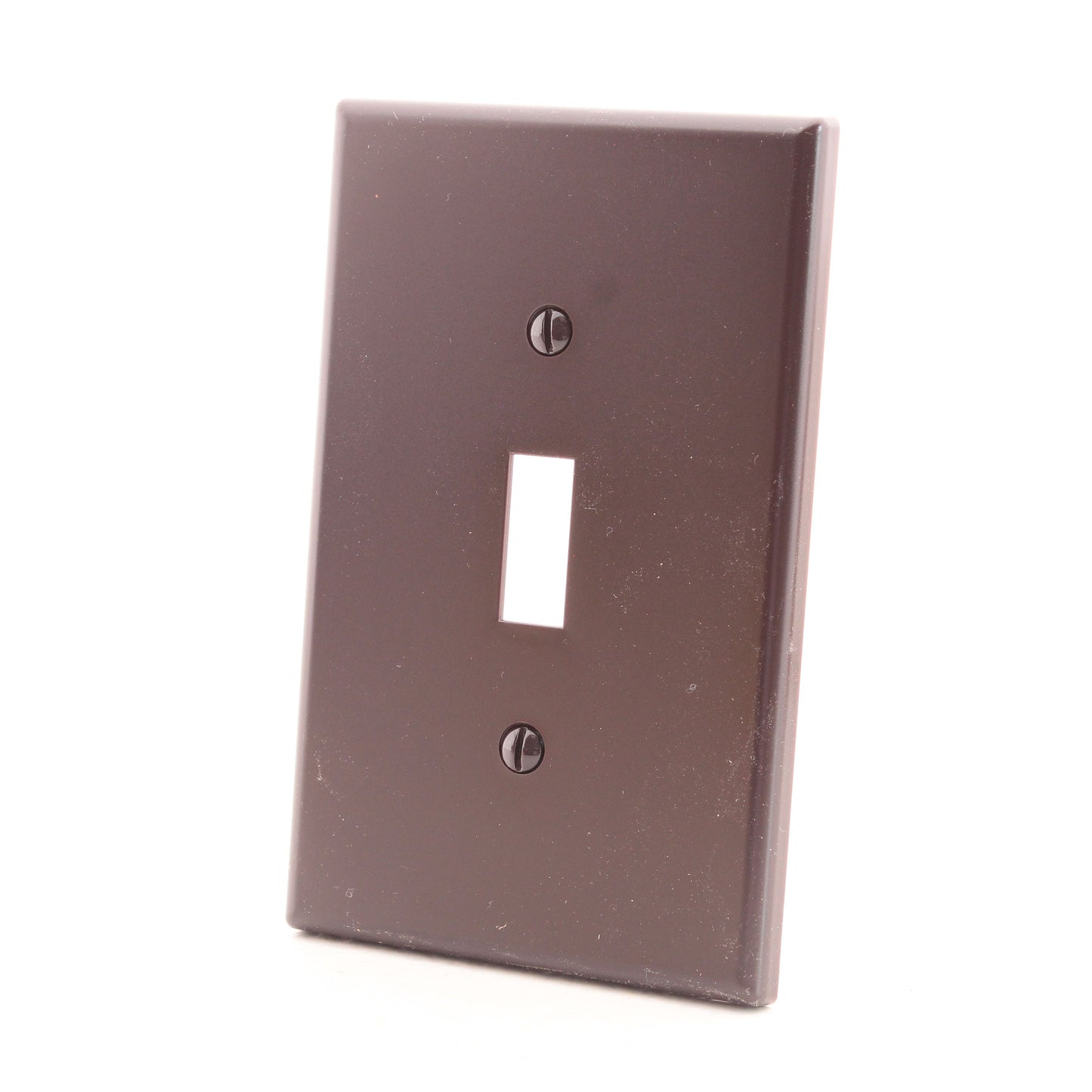 Hubbell PJ1 Brown Unbreakable Mid-Size Toggle Switch Cover Plate Wallplate