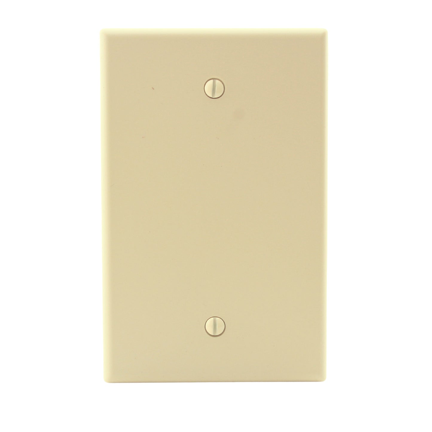 Hubbell PJ13I Ivory Unbreakable Mid-Size Cover 1-Gang Blank Wallplate Box Mount