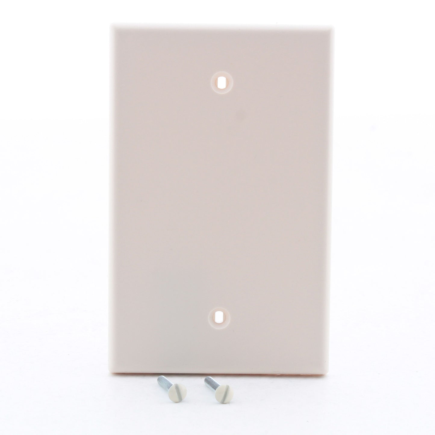 Hubbell PJ13LA Light Almond Unbreakable Mid-Size Cover 1-Gang Blank Box Mount