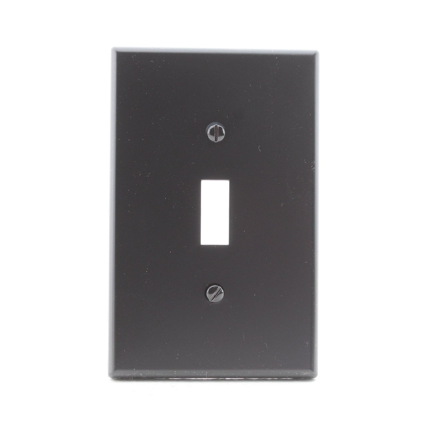Hubbell PJ1BK Black Unbreakable Mid-Size Toggle Switch Cover Wallplates 25pcs