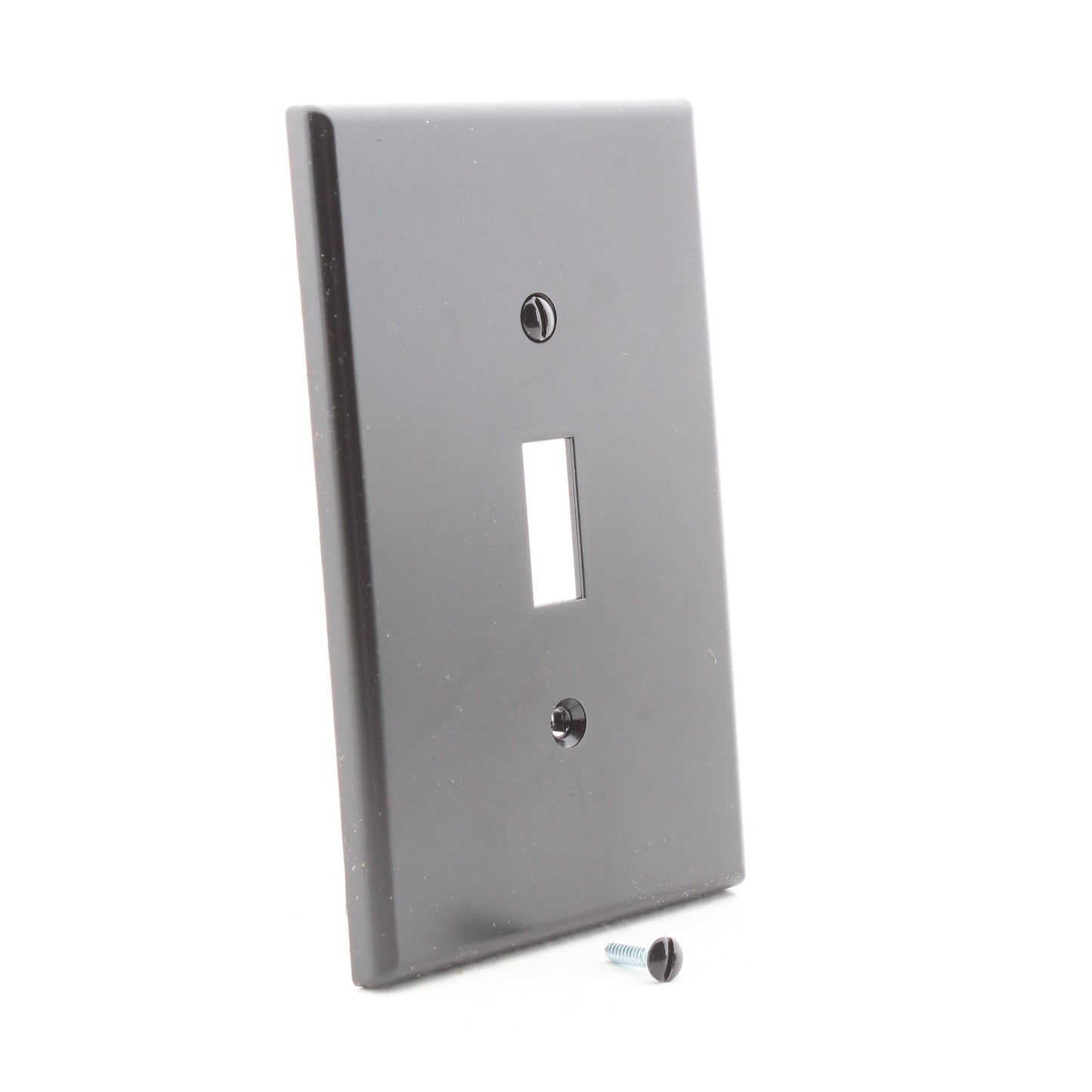 Hubbell PJ1BK Black Unbreakable Mid-Size Toggle Switch Cover Wallplates 25pcs