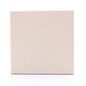 Hubbell PJ23I Ivory Unbreakable Mid-Size 2-Gang Box Mount Blank Nylon Cover