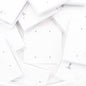 Hubbell PJ23W White Unbreakable Mid-Size 2-Gang Box Mount Blank Nylon Cover 25pc