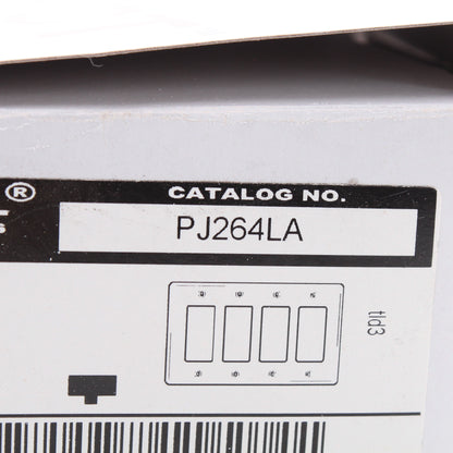 Hubbell PJ264LA Light Almond 4-Gang Toggle Switch Nylon Cover Mid-Size GFCI 10pc