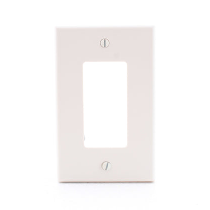 Hubbell PJ26LA Light Almond 1-Gang Unbreakable Mid-Size GFCI Switch Nylon Cover