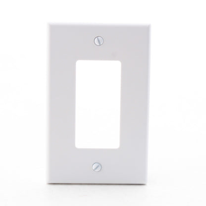 Hubbell PJ26W White 1-Gang Decorator Unbreakable Mid-Size Switch Nylon Cover