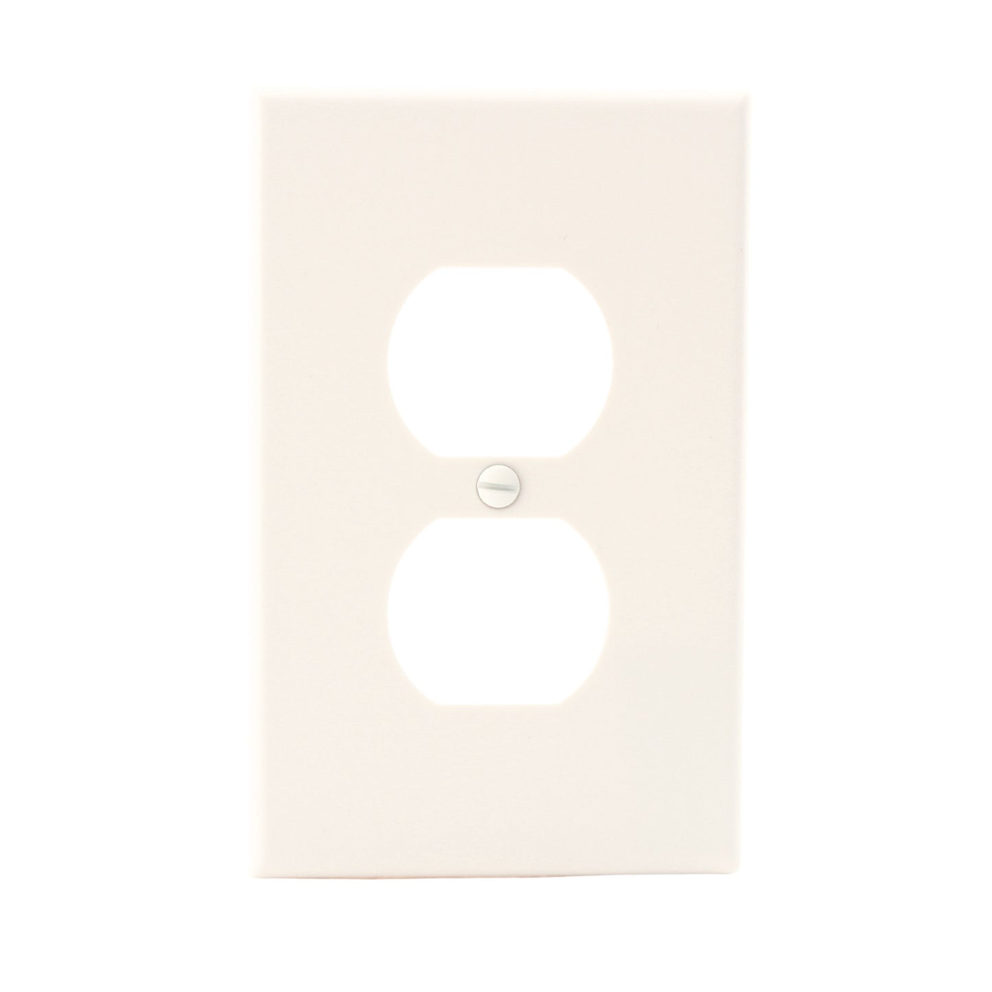 Hubbell PJ8LA Light Almond Unbreakable Duplex Receptacle Mid-Size Outlet Cover