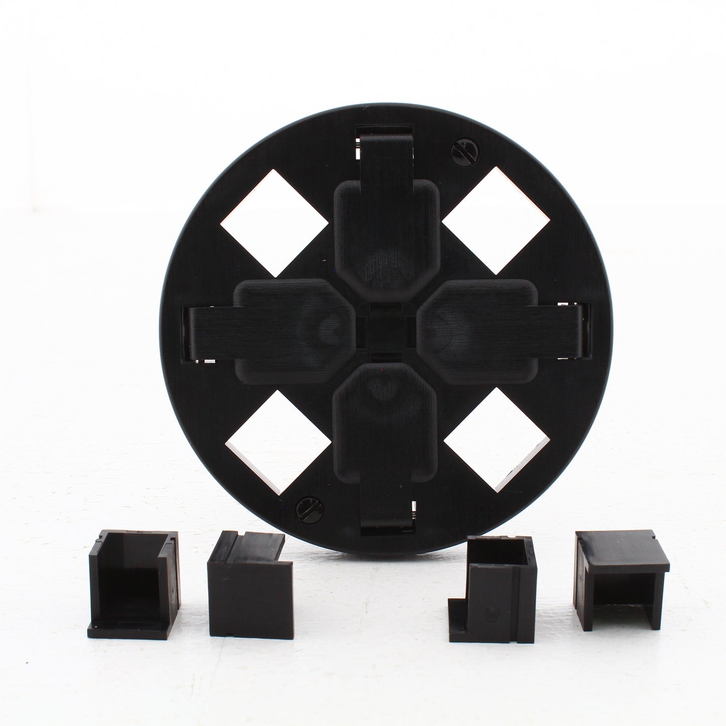Hubbell Poke-Through Replacement Sub Cover 4x4 4 Receptacle 4 Keystone PT4XCBL2C