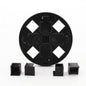 Hubbell Poke-Through Replacement Sub Cover 4x4 4 Receptacle 4 Keystone PT4XCBL2C