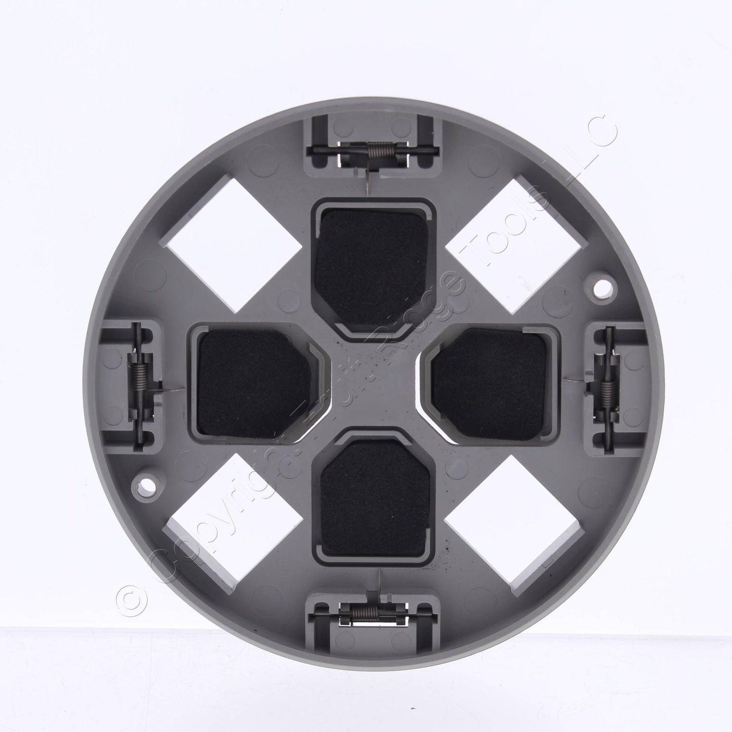 Hubbell Poke-Through Replacement Sub Cover 4x4 4 Receptacle 4 Keystone PT4XCGY2C