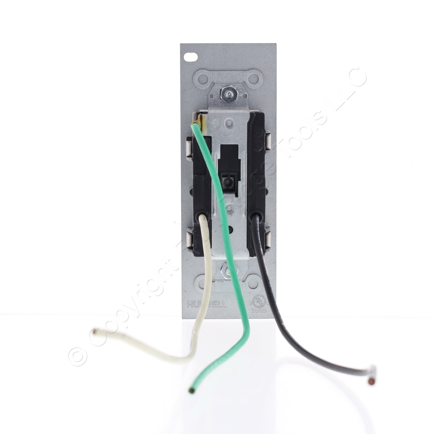 Hubbell PWFB10MPCR15GRY Gray 15A SystemOne Duplex Receptacle 5-15R 2P3W 125V