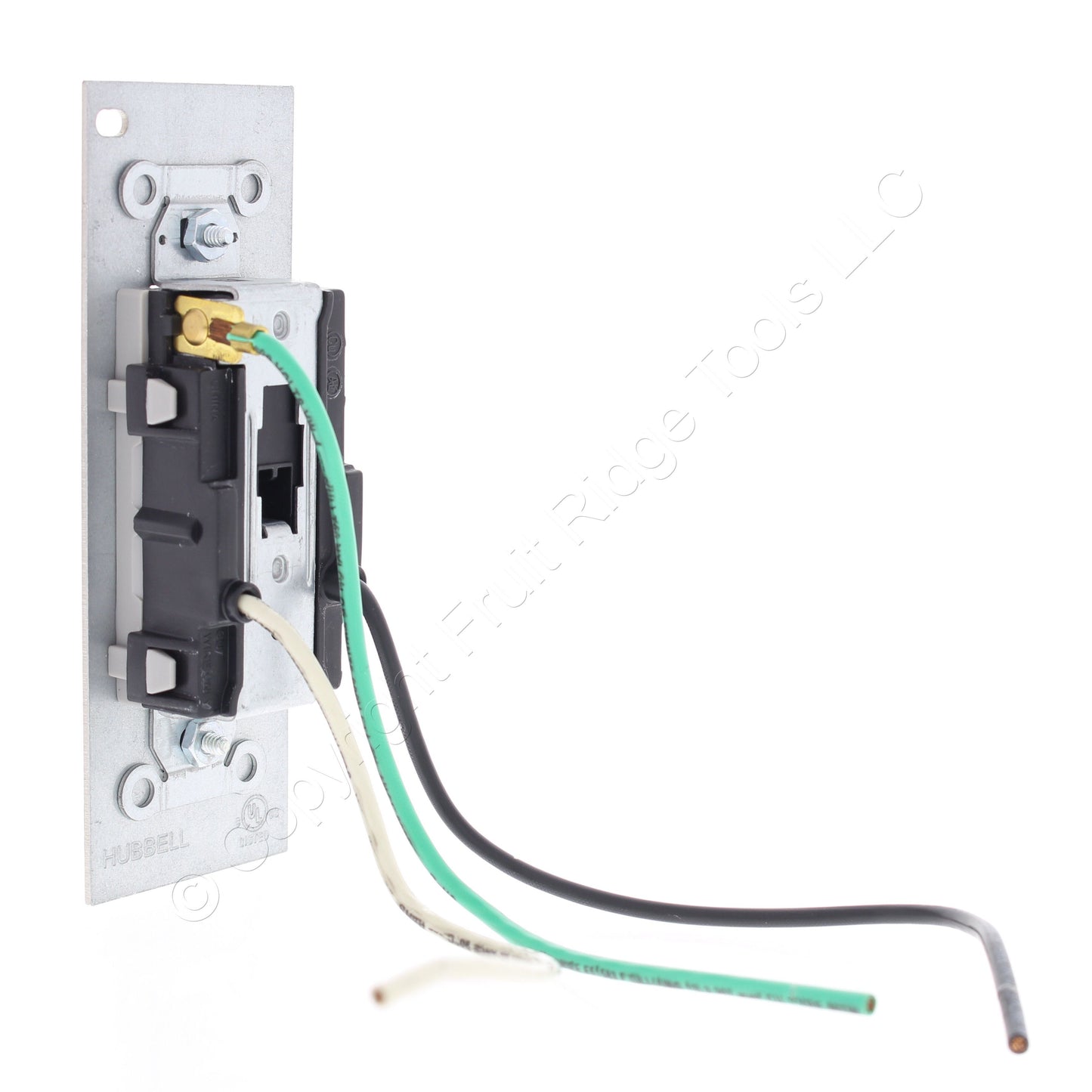 Hubbell PWFB10MPCR15GRY Gray 15A SystemOne Duplex Receptacle 5-15R 2P3W 125V