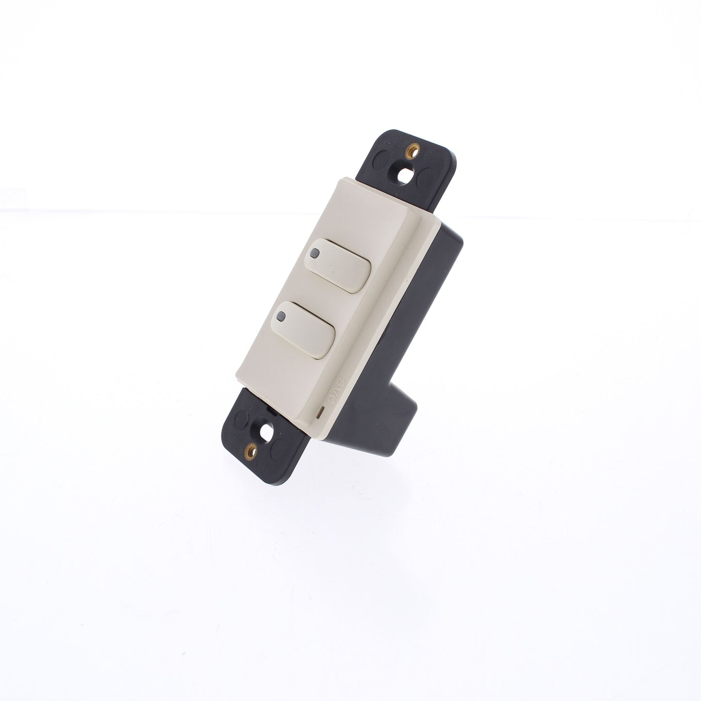 Hubbell RCS2LA Lt Almond LoadLogic Switch for Controller 2-Button w/Pilot Light