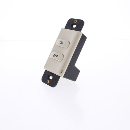 Hubbell RCSNFLA RJ45 Lt Almond Load Logic Room Controller Switch On/Off UTP