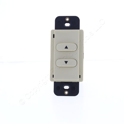 Hubbell RCSRLI RJ45 Ivory Load Logic Room Controller Switch RAISE/LOWER UTP