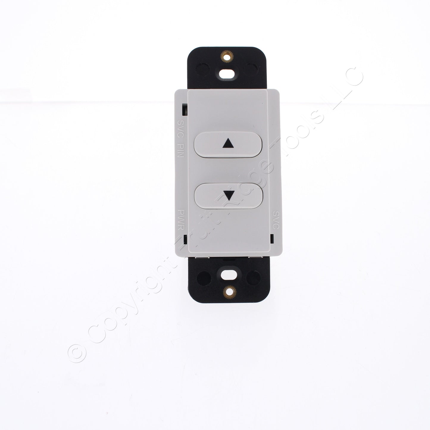 Hubbell RCSRLW RJ45 White Load Logic Room Controller Switch RAISE/LOWER UTP