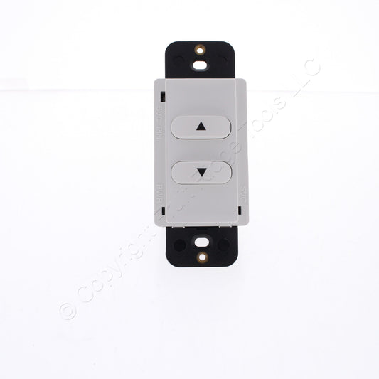Hubbell RCSRLW RJ45 White Load Logic Room Controller Switch RAISE/LOWER UTP