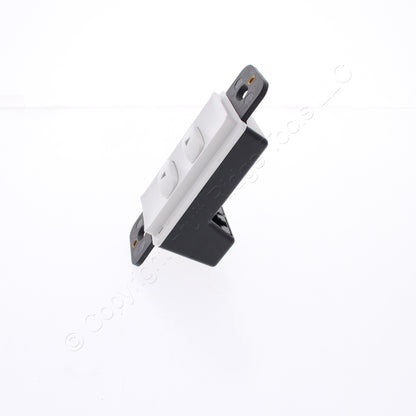 Hubbell RCSRLW RJ45 White Load Logic Room Controller Switch RAISE/LOWER UTP