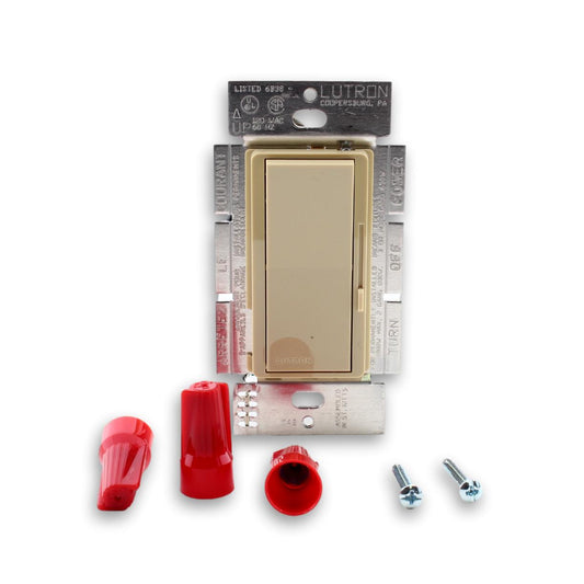 Hubbell RDV10PI Ivory Illuminated Preset Light Dimmer Switch 1-Pole 1000W