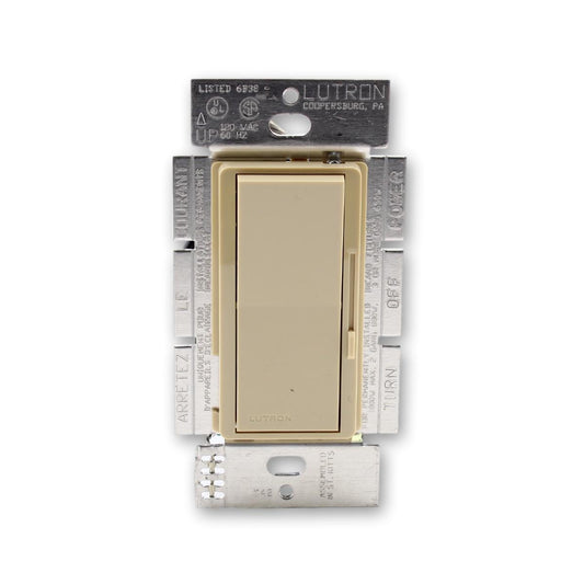 Hubbell RDV10PI Ivory Illuminated Preset Light Dimmer Switch 1-Pole 1000W