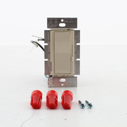 Hubbell RDV10PLA Lt Almond Illuminated Preset Light Dimmer Switch 1-Pole 1000W