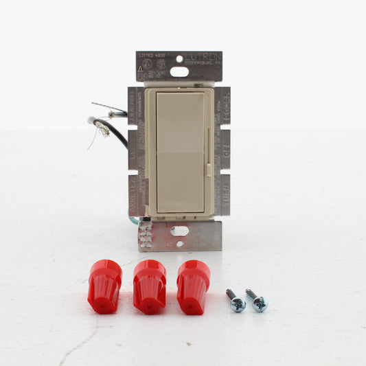 Hubbell RDV10PLA Lt Almond Illuminated Preset Light Dimmer Switch 1-Pole 1000W
