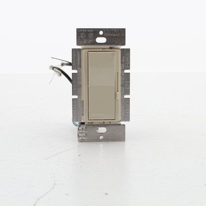Hubbell RDV10PLA Lt Almond Illuminated Preset Light Dimmer Switch 1-Pole 1000W
