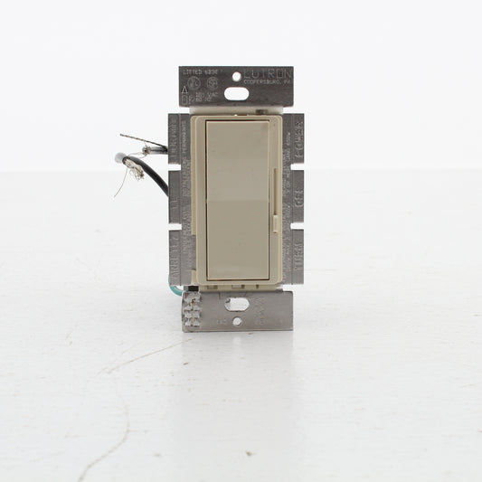 Hubbell RDV10PLA Lt Almond Illuminated Preset Light Dimmer Switch 1-Pole 1000W