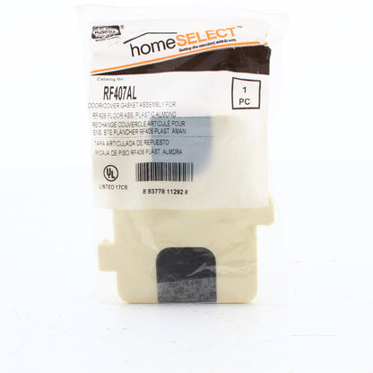 Hubbell/Bryant Almond Replacement Door Assembly For RF406 Floor Box RF407AL