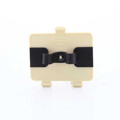 Hubbell/Bryant Almond Replacement Door Assembly For RF406 Floor Box RF407AL