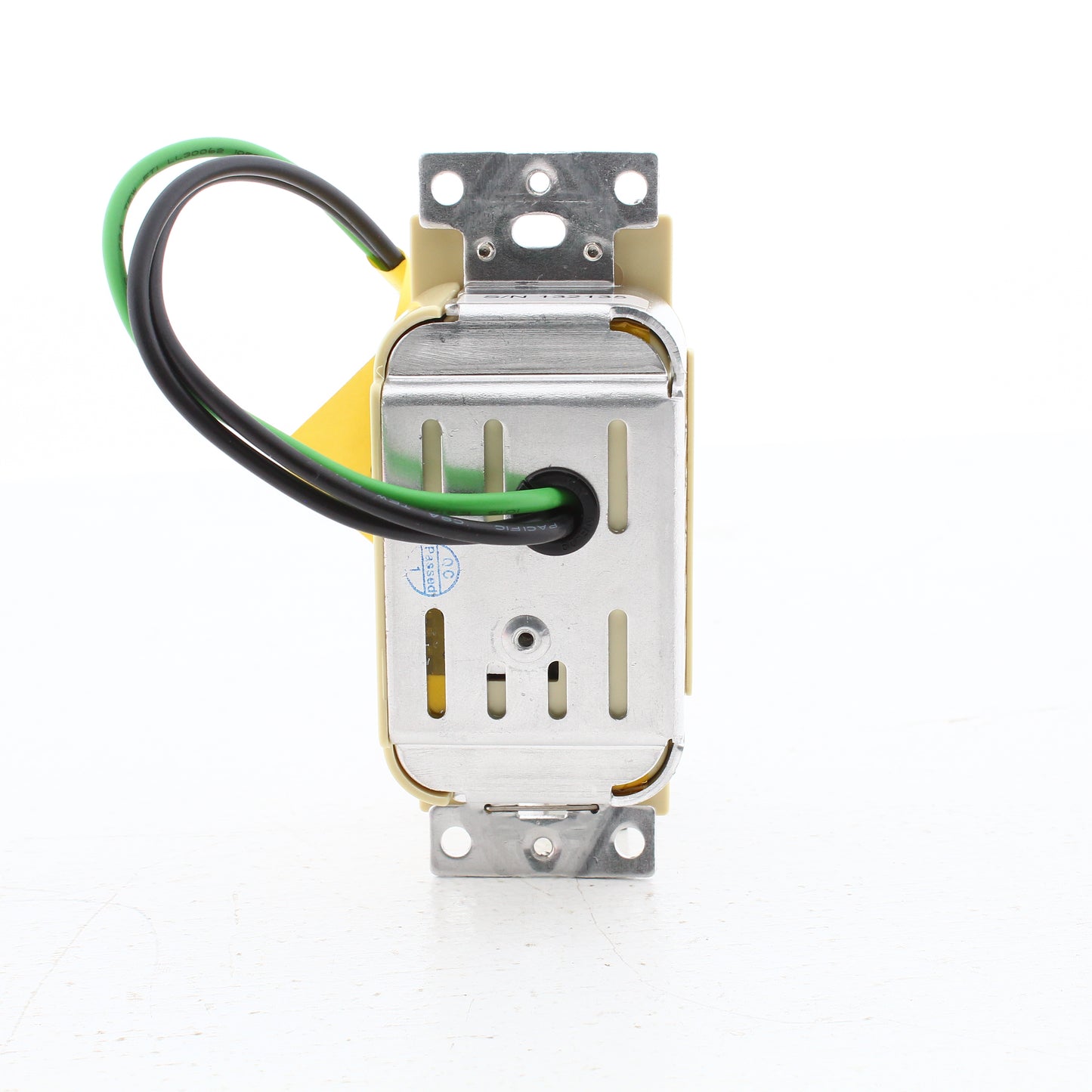 Hubbell RMS120ILI Ivory PIR Vacancy Sensor Wall Switch w/Dimming & Nightlight