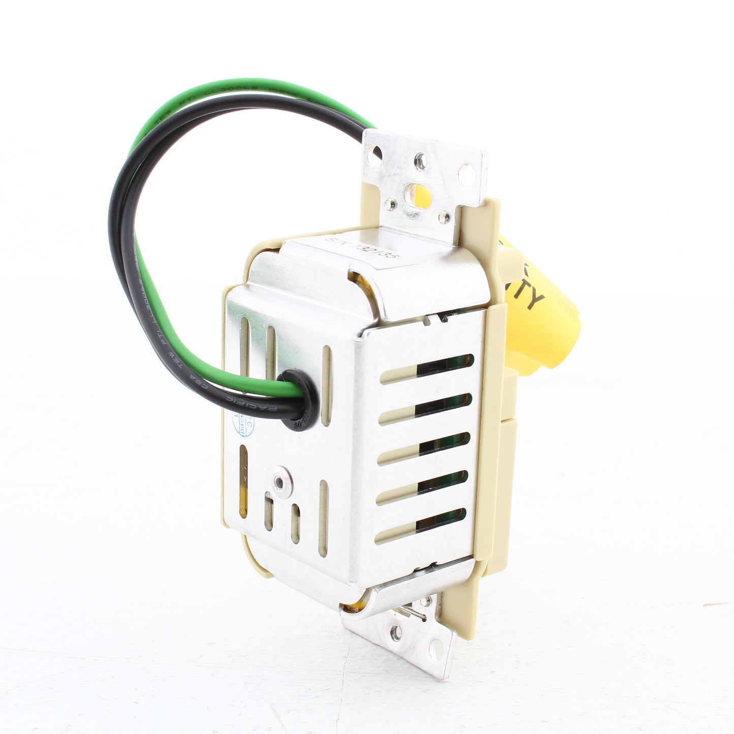 Hubbell RMS120ILI Ivory PIR Vacancy Sensor Wall Switch w/Dimming & Nightlight