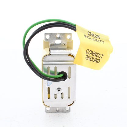 Hubbell RMS120ILI Ivory PIR Vacancy Sensor Wall Switch w/Dimming & Nightlight