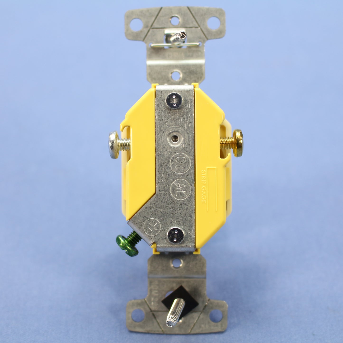 Hubbell Ivory Tamper Resistant Single Outlet Receptacle Nema 5-15R 15A RR151ITR