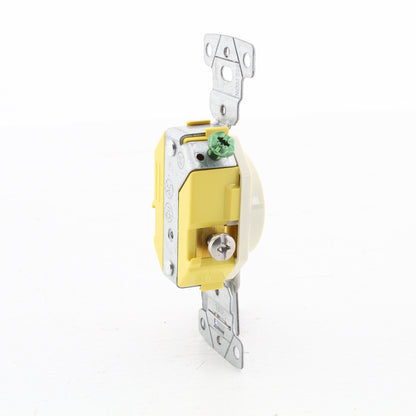 Hubbell RR151LAWRTR Light Almond 15A Receptacle Outlet Tamper Weather Resistant