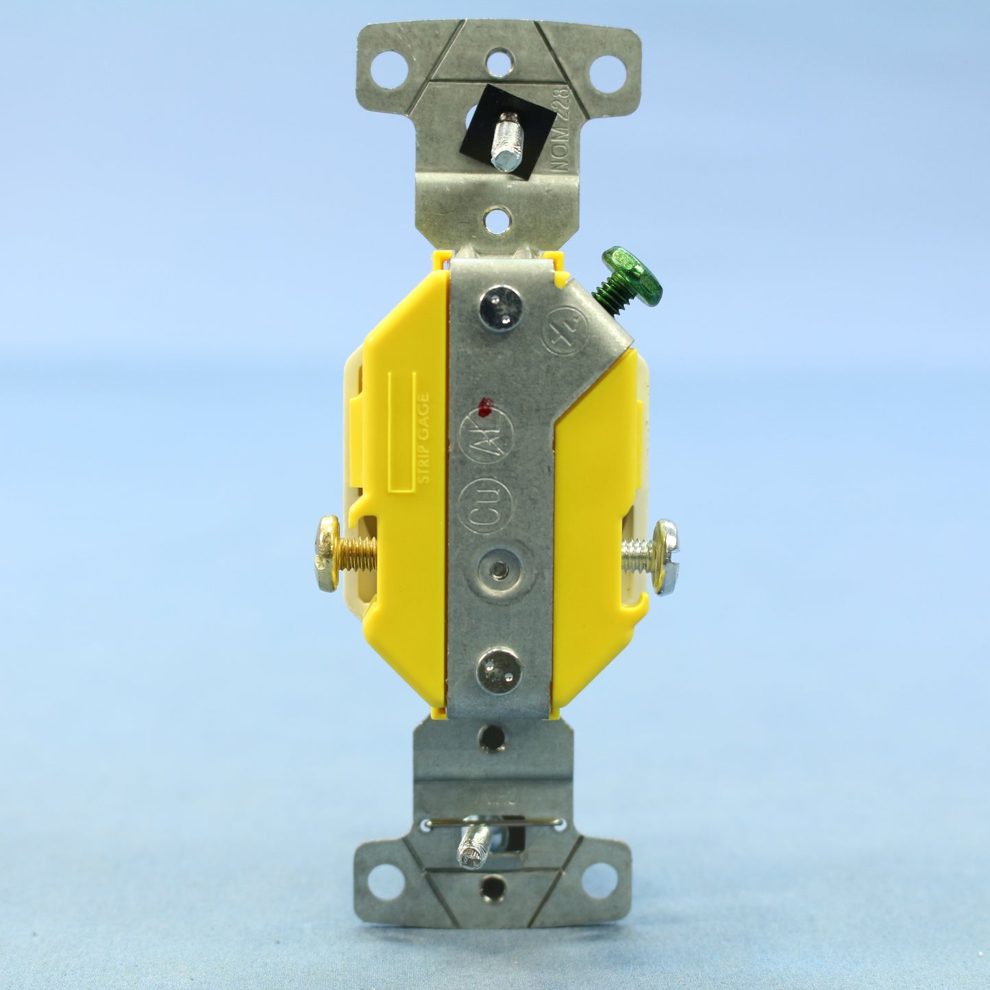 Hubbell White Tamper Resistant Single Outlet Receptacle Nema 5-15R 15A RR151WTR
