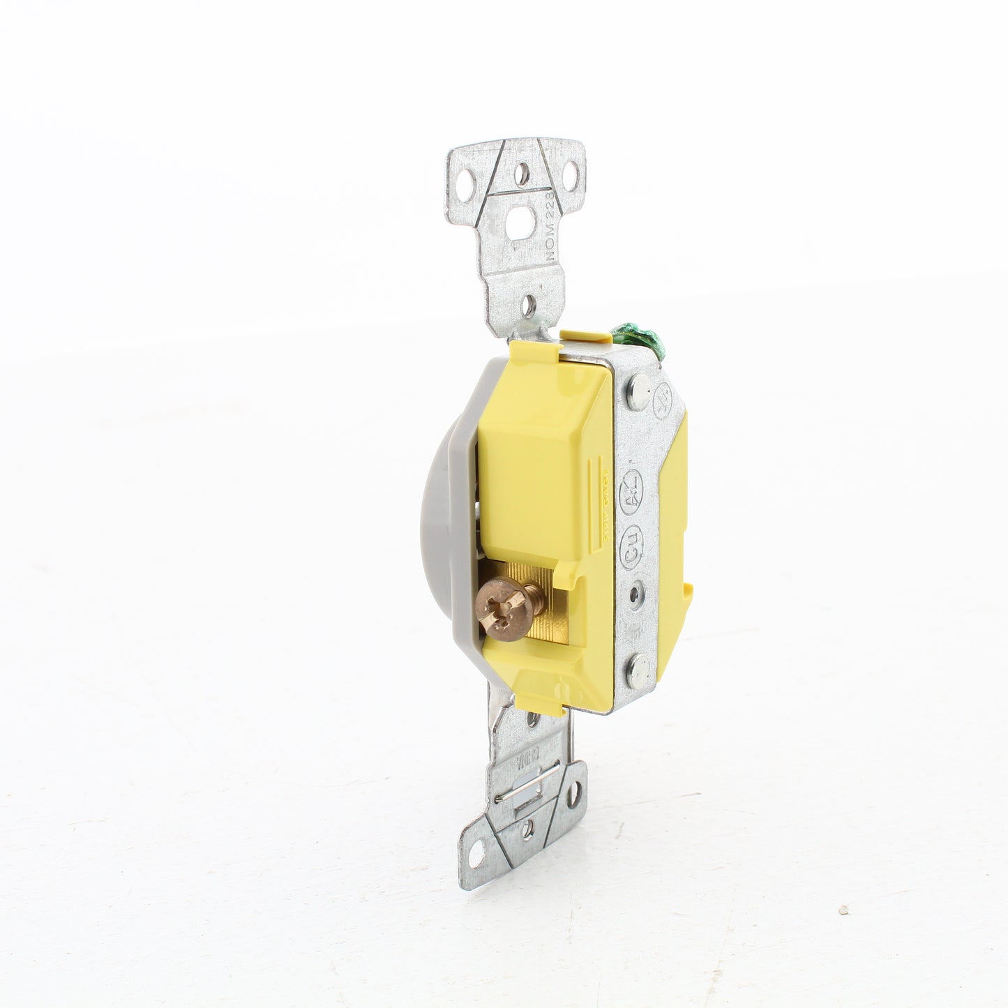 Hubbell RR155GYWR Gray Weather Resistant Single 15A Outlet Receptacle 6-15R 250V