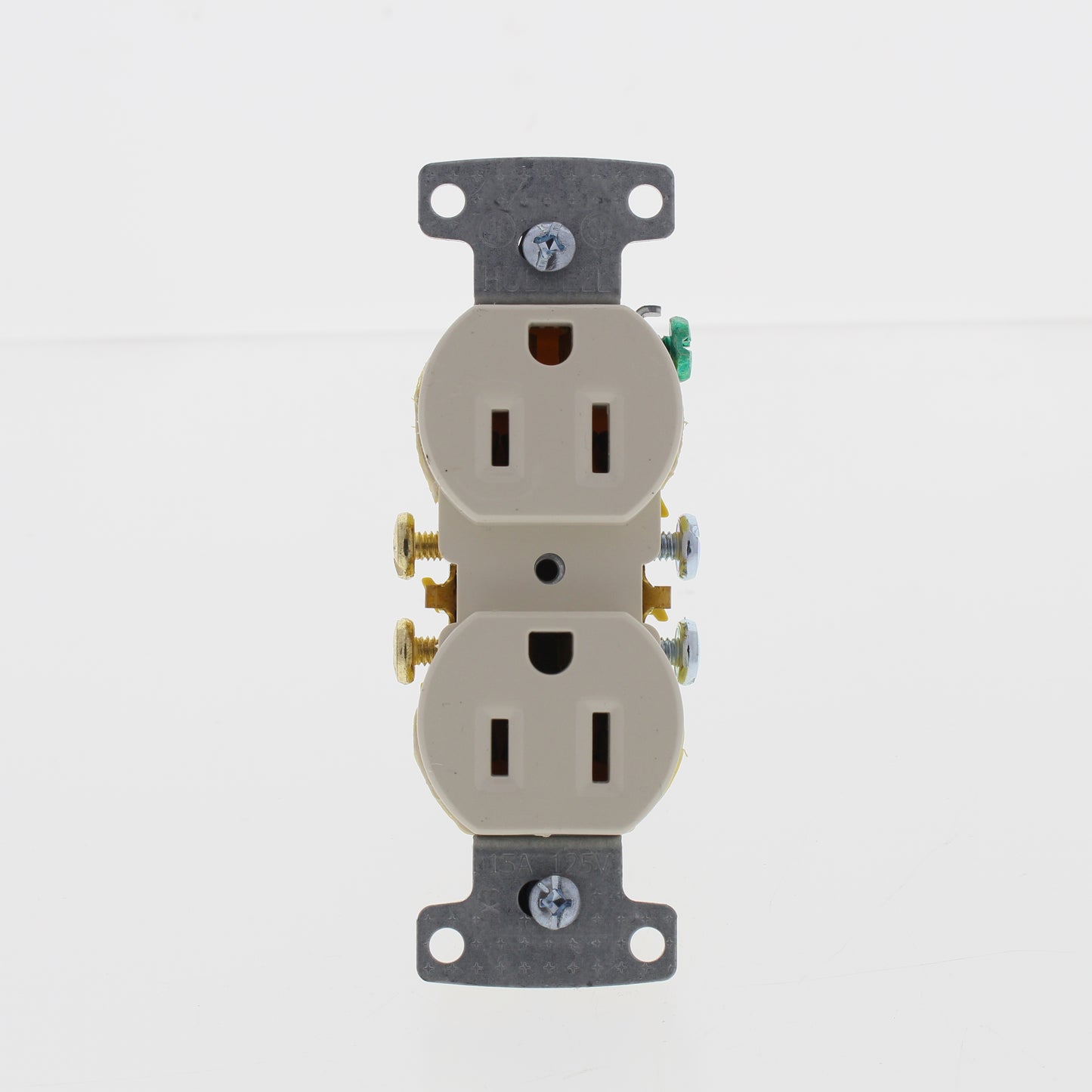 10 Hubbell Lt Almond Residential Duplex Receptacle Outlets 5-15R 15A 125V RR15LA