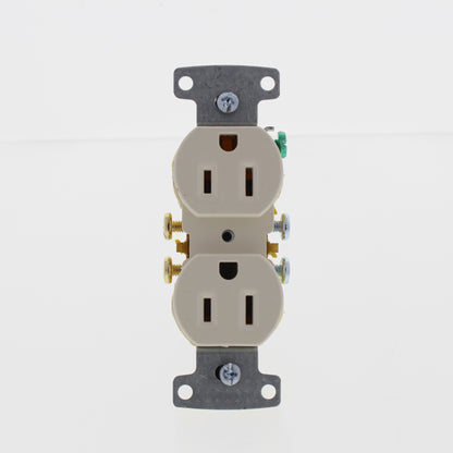 10 Hubbell Lt Almond Residential Duplex Receptacle Outlets 5-15R 15A 125V RR15LA