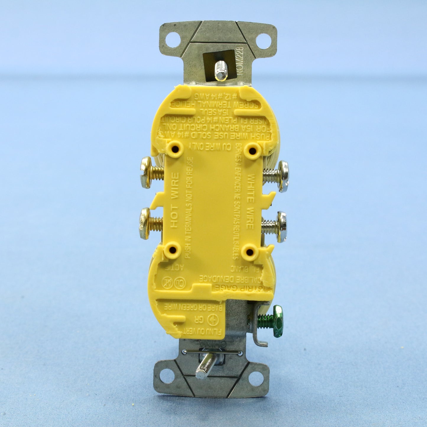 10 Hubbell Ivory Tamper Resistant Duplex Receptacle Outlets 5-15R 15A RR15SITR