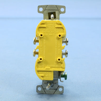 10 Hubbell Ivory Tamper Resistant Duplex Receptacle Outlets 5-15R 15A RR15SITR
