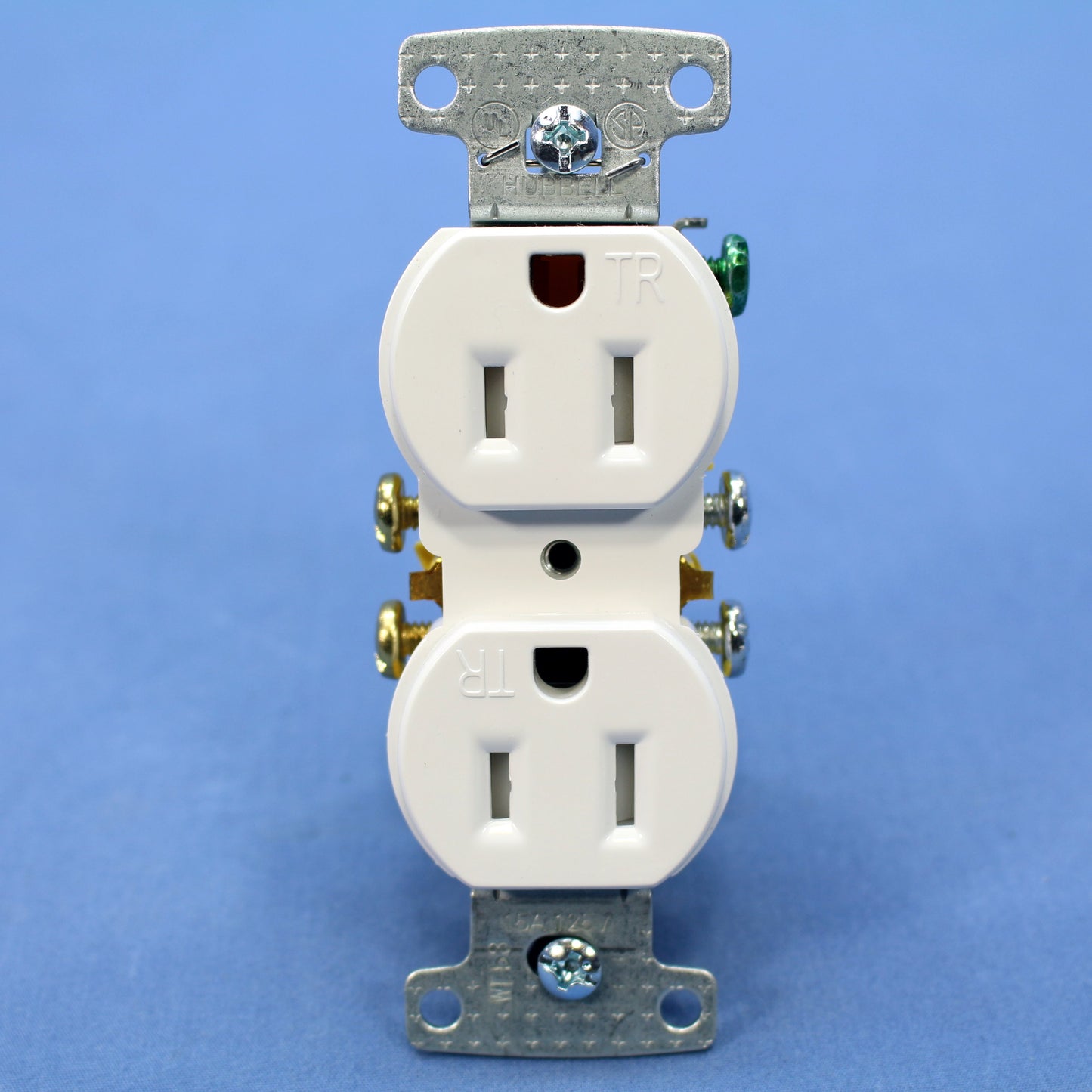 10 Hubbell White Tamper Resistant Duplex Receptacle Outlets 5-15R 15A RR15SWTR