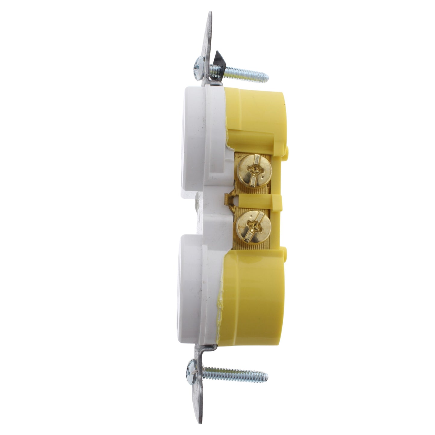 Hubbell RR15SWTR White Tamper Resistant 15A Duplex Receptacle Outlet Bulk 5-15R