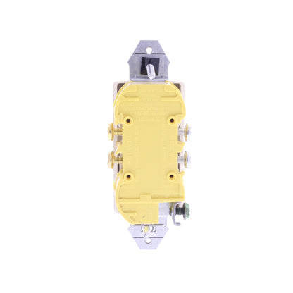 Hubbell RRD15KLATR Lt Almond Residential 5-15R 15A TR Decorator Outlets No Ears