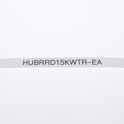 Hubbell RRD15KWTR White 15A Tamper Resistant Decorator Receptacle Outlet No Ears
