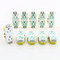 Hubbell White Earless Tamper Resistant Decorator Panel 15A Receptacles 10-pack