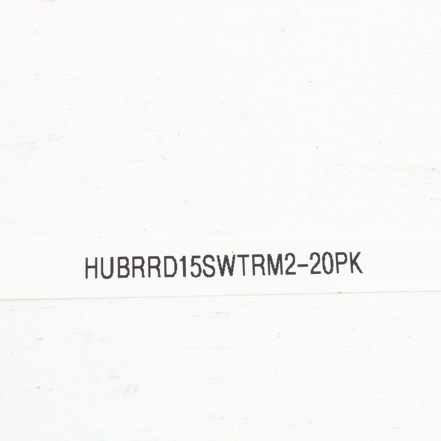 20 Hubbell White Tamper Resistant Decorator PANEL Receptacles 15A Earless